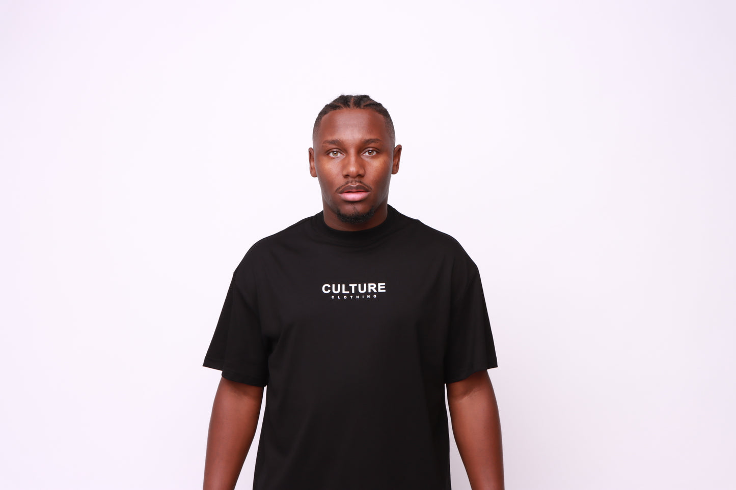 Culture Clothing Signature Oversized T-shirt with chest logo cultureclothing