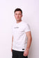 100% cotton white t-shirt designed by Culture Clothing UK